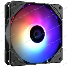 Вентилятор для корпуса ID-Cooling TF-12025-PRO-ARGb черный, 120 мм, 1800 об/мин, 35.2 дБ, 4 pin