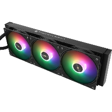 Система жидкостного охлаждения Thermalright Frozen Warframe ULTRA 360 ARGb Soc-AM5/AM4/1151/1200/2066/2011/1700 черный 4-pin 29.6dB Al LCD Ret (F-WFRAME-ULT-360-BL-ARGb)
