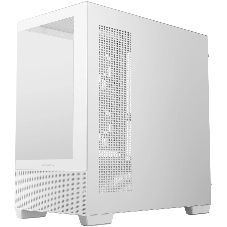 Компьютерный корпус Deepcool CG380 3F WH без БП, боковое окно (панорама), 3x120мм ARGB PWM вентилятора, белый, mATX