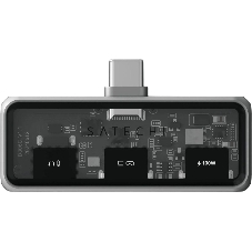 USB-концентратор Satechi ST-HXRAJM, USB Type-C, USB Type-C/Mini jack, USB Type-C