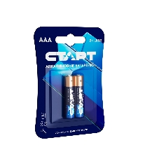 Батарейки СТАРТ LR03-BL2 BLUE 40/720, AAA, 2 шт. в блистере
