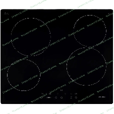 Электрическая варочная панель Hyundai HHE 6451 BG Hi-Light, независимая, черный