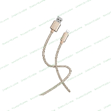 Кабель Smartbuy (iK-512-S02g) S02 Lightning золотистый, 3 А, 1 м,