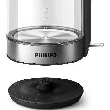Чайник электрический Philips HD9339/80 1.7 л, 2200 Вт, прозрачный (корпус: стекло)