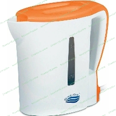 Чайник электрический Великие Реки Мая-1 бело-оранжевый