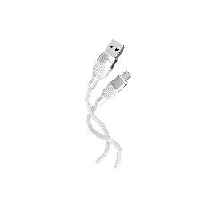 Кабель Smartbuy (iK-12-S72w) S72 MicroUSB белый, 2.4 А, сил., 1м