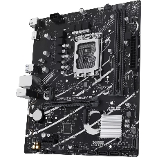 Материнская плата ASUS PRIME B760M-F, LGA 1700, Intel B760, 2xDDR5, 4xSATA, 2xM.2, 1xPCIe 4.0 x16, 1xPCIe 3.0 x1, 1xHDMI, 1x1Gb LAN, 4xUSB-A 5Gbps, 2xUSB-A 2.0, 7.1, mATX