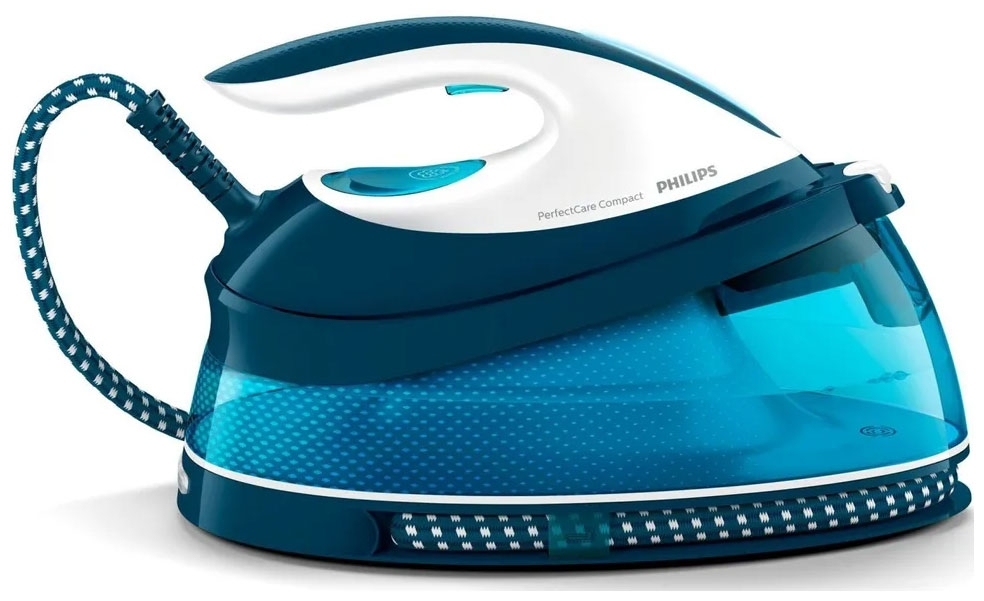 Парогенератор Philips GC7840/20 2400Вт белый/синий