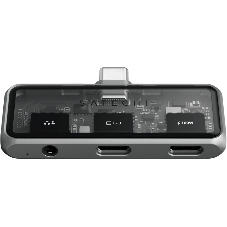 USB-концентратор Satechi ST-HXRAJM, USB Type-C, USB Type-C/Mini jack, USB Type-C