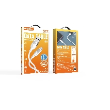 Кабель Smartbuy (iK-12-S72w) S72 MicroUSB белый, 2.4 А, сил., 1м