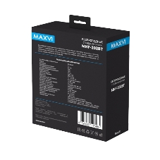 Беспроводные/проводные наушники Maxvi MHF-202BT черный, полноразмерные, Bluetooth + проводной, до 15 ч
