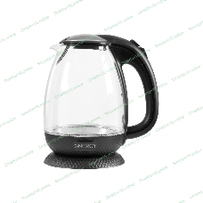 Чайник Energy E-250 (1.7 л) стекло/пластик черный