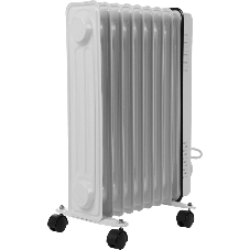 Масляный обогреватель Centek CT-6206 (9 секций), белый, 1000/1500/2000 Вт, 20 м2, 3 режима, термостат