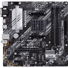 Материнская плата ASUS PRIME B550M-A/CSM, AM4, AMD B550, 4xDDR4, 4xSATA, 2xM.2, 1xPCIe 4.0 x16, 1xPCIe 3.0 x16, 2xPCIe 3.0 x1, 1xVGA, 1xDVI, 1xHDMI, 1x1Gb LAN, 2xUSB-A 10Gbps, 4xUSB-A 5Gbps, 3x3.5 мм, 7.1, mATX