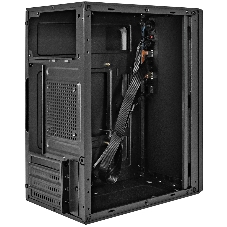 Компьютерный корпус Minitower ExeGate BAA-308U2-UNS500 (mATX, БП UNS500 с вент. 12см, 1хUSB/2хUSB 3.0, HD Audio, черный)