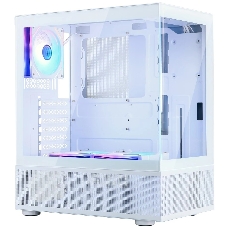 Компьютерный корпус 1STPLAYER MIKU Mi7-A ARGb белый/ATX/3x120мм ARGb fans/Mi7-A-WH-2FC7R-W-1FC7-W