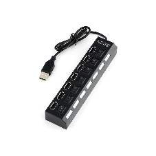 USB-концентратор Gembird UHB-U2P7-01, USB 2.0, 7хUSB, USB