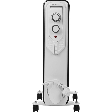 Масляный обогреватель Centek CT-6206 (9 секций), белый, 1000/1500/2000 Вт, 20 м2, 3 режима, термостат