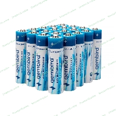 Батарейки щелочные/алкалиновые Gembird Gb-LR6-20B, тип AA, 20шт, коробка