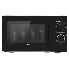 Микроволновая печь BBK 20MWS-717M/B черный, 20 л, 700 Вт, переключатели - поворотный механизм
