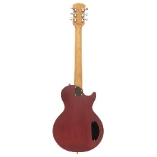 Электрогитара STAGG SEL-HB90 LH CHERRY 6-ти струнная, леворукая, серии Standard, корпус массив красного дерева, гриф красное дерево, накладка палисандр, 22 лада, звукосниматели 1х P90, 1х хамбакер, регуляторы 1x громкости, 1x тона, цвет Cherry