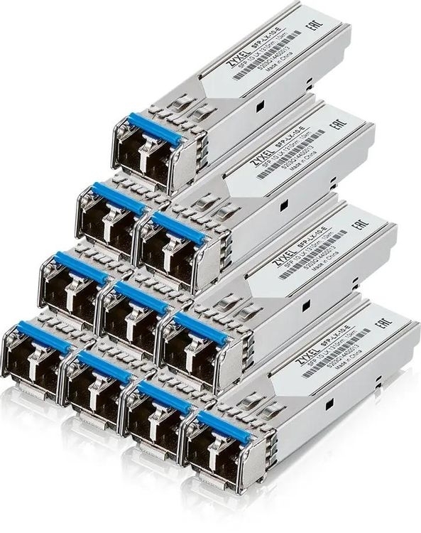 Трансивер ZYXEL SFP-LX-10-E (pack of 10 pcs), SFP transceiver single mode, SFP, LC, 1310nm, 10 km