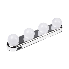 Светильник светодиодный ML-L04-sr подсветка для зеркала серебр. JazzWay 5036734