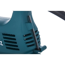 Лобзик электрический Makita 4329KX1 Лобзик,в\рук, 450Вт,500-3100об\м,ход-18мм,рез-65мм,1.9кг,чем,маятн,набор A-86898
