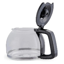 Кофеварка капельная Domfy metal DSM-CM301 1000Вт черный/серебристый