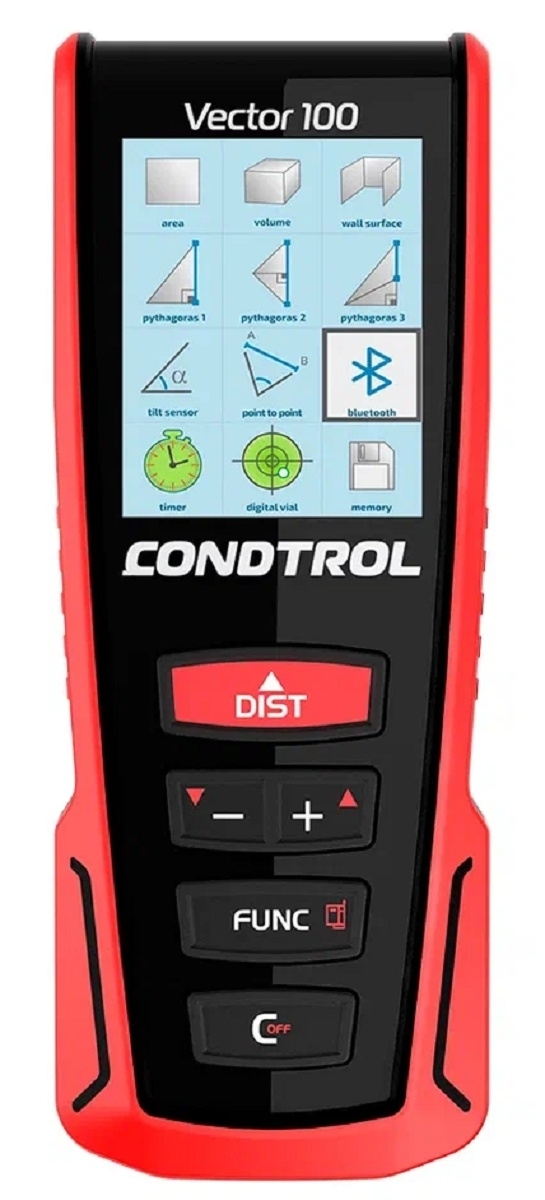 Лазерный дальномер CONDTROL Vector 100 1-4-100 0.05-100 м, +/-1.5 мм, IP54