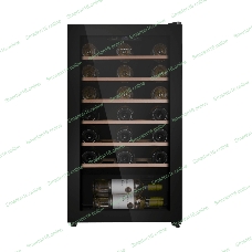Винный шкаф Maunfeld MFWC-85S34 черный, 85 л, 1 отсек, 34 бут., класс G