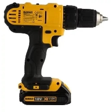 Дрель-шуруповерт DeWalt DCD771D2-QW, 18 В, 2 Ач, 42 Нм, щеточный