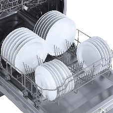 Посудомоечная машина Бирюса DWF-614/6 M, серый, 59.8 см, 14 компл., 49 дБ, класс A++
