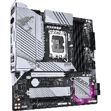 Материнская плата Gigabyte B760M AORUS ELITE WIFI6E GEN5, LGA1700, Intel B760, 4xDDR5, 4xSATA, 2xM.2 PCIe 4.0, 1xPCIe 5.0 x16, 1xPCIe 4.0 x4, 1xHDMI, 1xDisplayPort, 1x 2.5Gb LAN, 1xUSB 3.2 Gen2x2 Type-C, 1xUSB 3.2 Gen2 Type-A, 3xUSB 3.2 Gen1, 4xUSB 2.0, 2x3.5 мм, 7.1, microATX