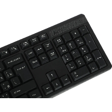 Клавиатура проводная A4Tech KR-3, USB, черный
