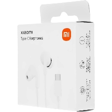 Проводные наушники Xiaomi Type-C Earphones белый, внутриканальные, USB Type-C