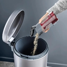 Пылесос вертикальный Tefal TY6A83WO черный/красный, питание от аккумулятора, 140 Вт, уборка сухая, пылесборник 0.44 л