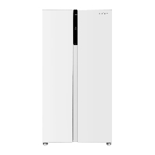 Холодильник SNOWCAP SBS NF 472 W 472л белый двухкамерный 291/145л морозилка сбоку, No Frost, Side by Side