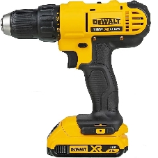 Дрель-шуруповерт DeWalt DCD771D2-QW, 18 В, 2 Ач, 42 Нм, щеточный