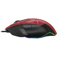 Мышь проводная A4Tech Bloody W95 Max Sports красный/черный оптическая (12000dpi) USB (10but)