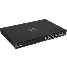 Коммутатор HPE Aruba 2930F 24G PoE+ 4SFP+, 24×1 Гбит/с PoE+ + 4×10 Гбит/с SFP+, управляемый