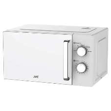 Микроволновая печь JVC JK-MW149M белый, 20 л, 700 Вт, переключатели - поворотный механизм