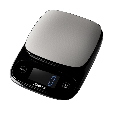Весы кухонные Blackton Bt KS112 черный, тип управления: сенсорное, дисплей LCD, количество высокочувствительных датчиков: 1, выбор единиц измерения: грамм, килограмм, фунт:унция, миллилитр (молоко, вода), жидкая унция, унция, интервал измерения: 1 г, максимальный вес: 10 кг, функция вычета веса тары, индикация перегрузки, индикатор замены батарейки, автоматическое и ручное отключение, автообнуление, материал корпуса: пластик, металл, нескользящие ножки, источник питания: 2 x AAA, номинальное напряжение: 3 В