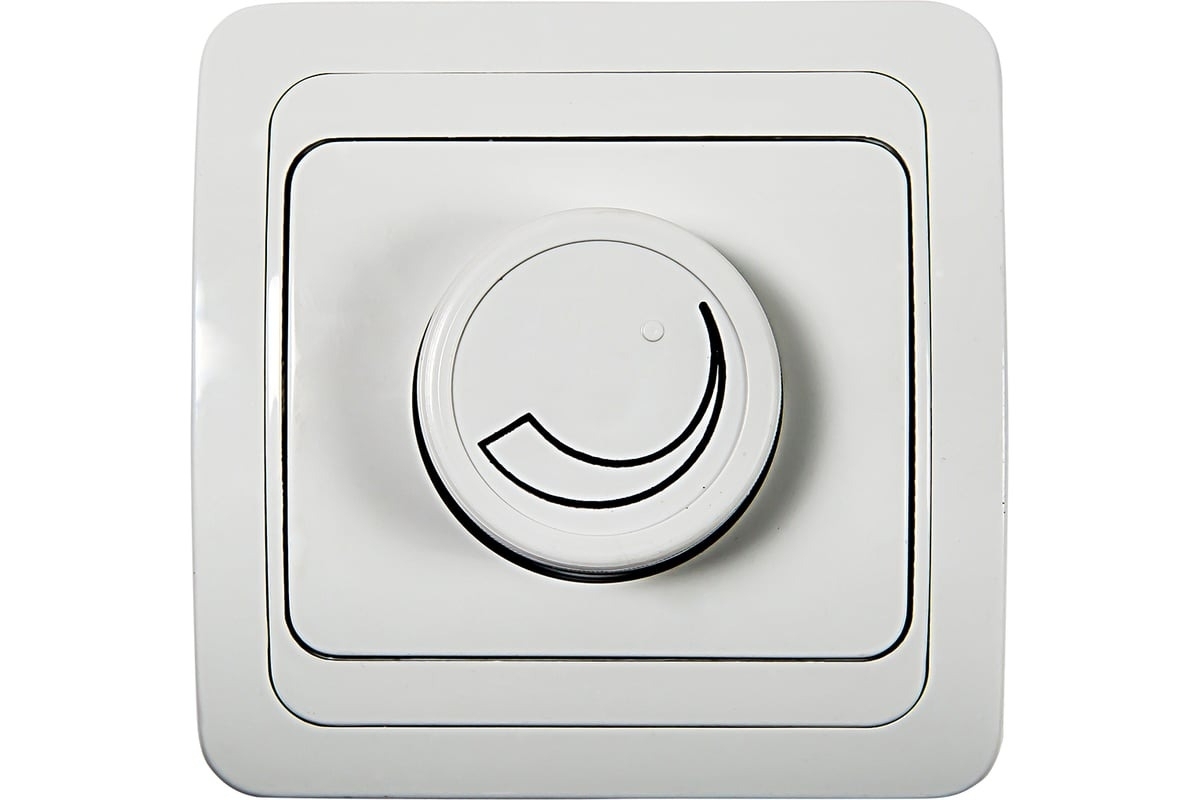Диммер 600 Вт CLASSICO 2111 бел. ASD/IN HOME 4680005959884