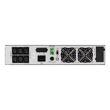 Источник бесперебойного питания On-line ExeGate PowerExpert ULS-3000.LCD.AVR.6C13.USB.RS232.SNMP.BC.2U 3000VA/3000W, On-Line, PF=1, LCD, 6*C13, RS232, USB, SNMP-slot, встроенные батареи 12V 7.2Ah - 6шт, батарейный коннектор, подключение до 4 внешних батарейных блоков 72В, Rackmount 2U/Tower, металлический корпус, черный