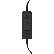 Гарнитура Logitech USB Headset H570e Stereo чёрный, проводная, USB