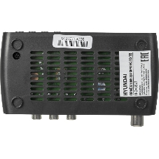 Приставка для цифрового ТВ Hyundai H-DVB520 черный + WiFi-адаптер, DVB-T2, DVB-T, DVB-C, HDMI, USB 2.0 х2