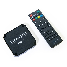 Приставка Смарт ТВ ATOM-216AL (Android TV Box), Allwinner H313, 2/16Gb, АTOMevolution