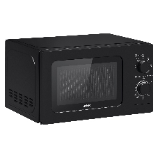 Микроволновая печь BBK 20MWS-717M/B черный, 20 л, 700 Вт, переключатели - поворотный механизм