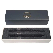 Набор ручек Parker IM Core FK221 CW2093216, Black GT, M, сталь нержавеющая, коробка подарочная, перьевая, ручка шариковая